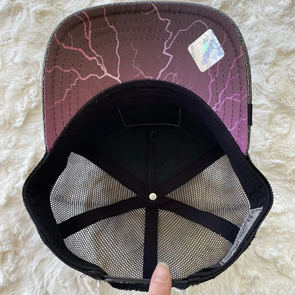 Goorin Bros The Farm Beast Dragon Trucker Hat Mesh Snapback Cap Adjustable Black